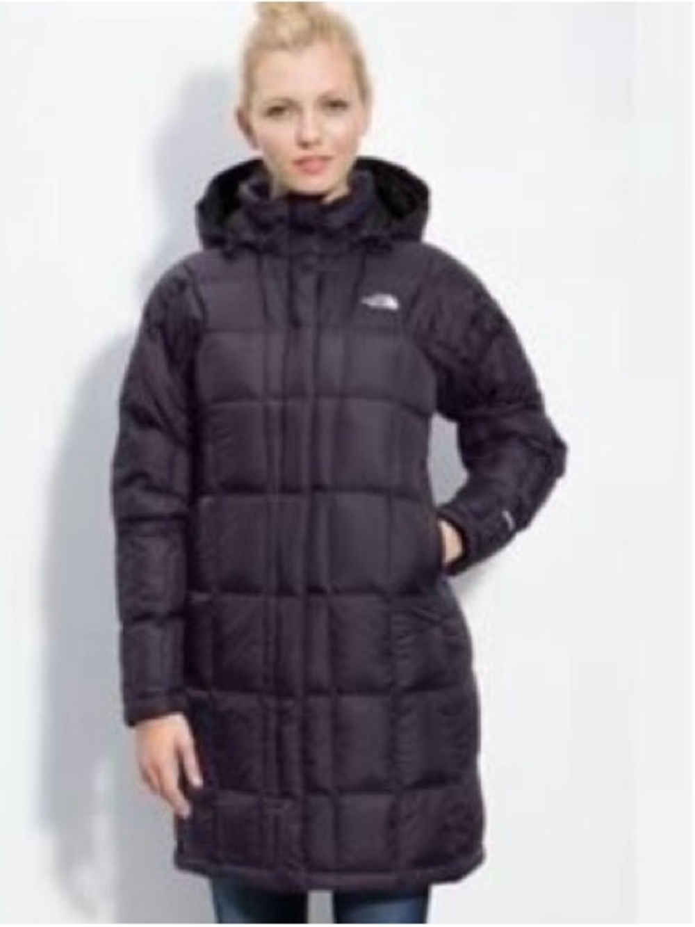 The North Face Women's Metropolis TNF Black Parka Puffer Jacket Sz XS
